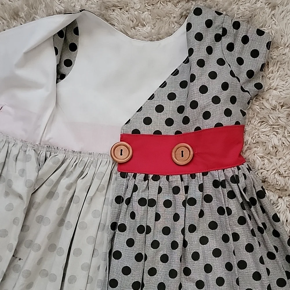 Girl's Christmas Dress - Picture 3 of 5